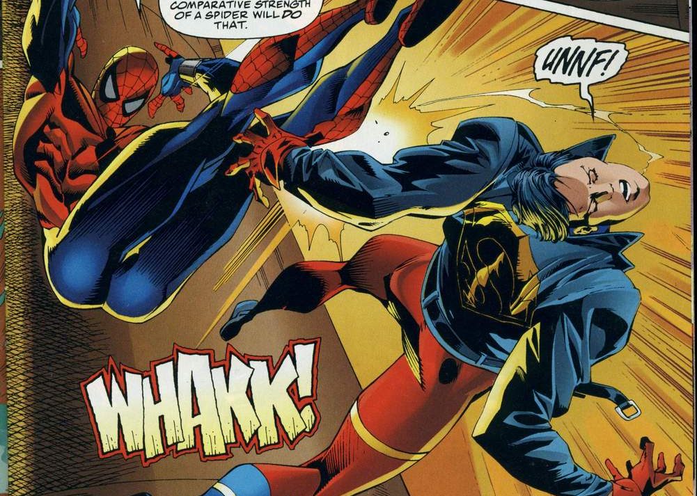 Metropolis Battles: Spider-Man vs Superboy (DC vs Marvel) - Database Comics
